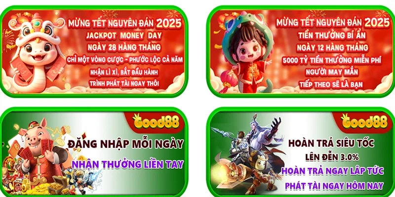 Cách nhận thưởng lớn good88 dễ dàng